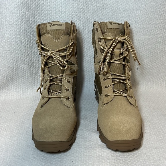 BATES Men’s Combat GX-8 Waterproof Composite Toe Side Zip Tactical Boot Size 4 - Picture 4 of 12